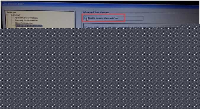 进入BIOS中boot options设置