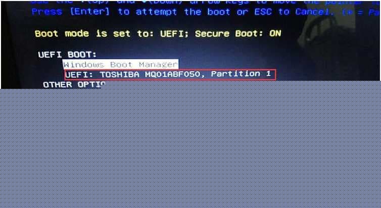 戴尔电脑设置uefi U盘启动