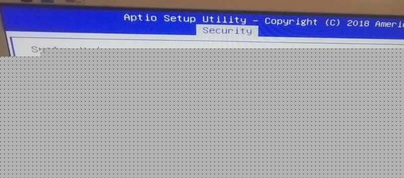 将Secure Boot默认的enabled改成disabled关闭安全启动