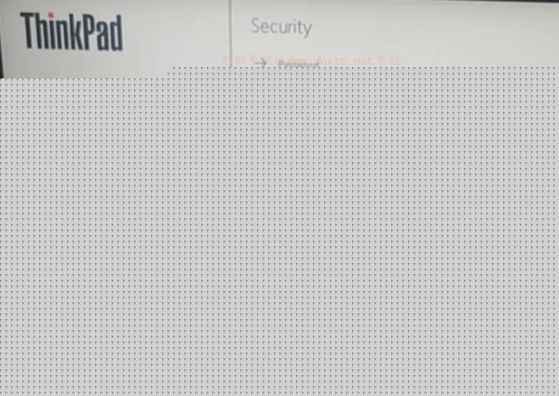 进入secure boot选项关闭安全启动