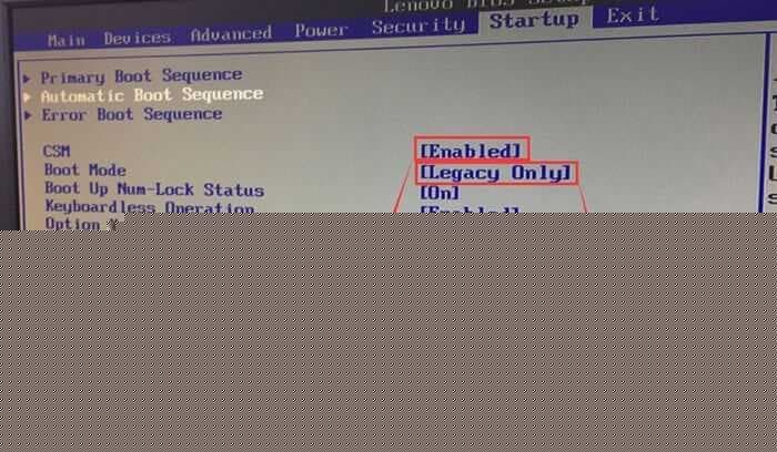 把Boot Mode从UEFI改成Legacy 。再开启csm兼容模式