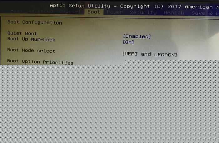 开启csm兼容模式