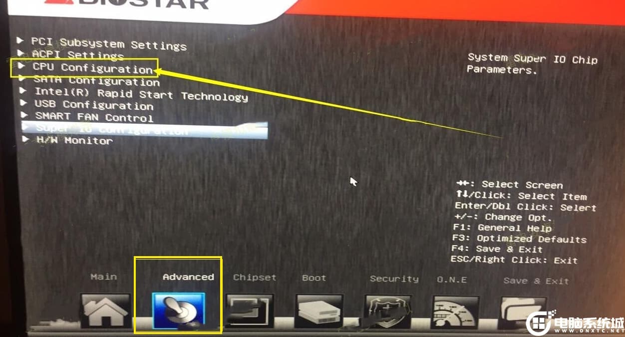 CPU Configuration