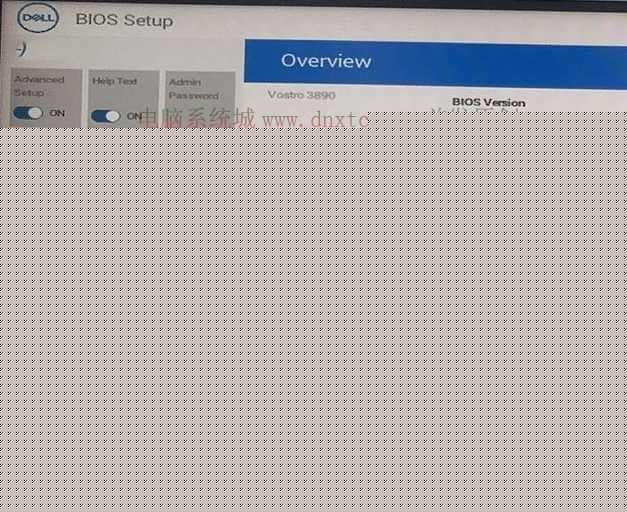 system configuration 进入bios
