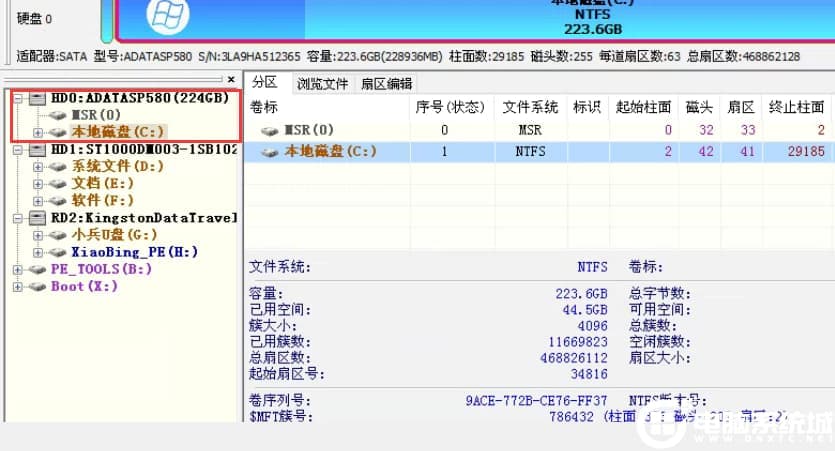 没有esp分区