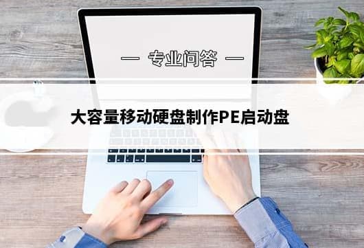大容量移动硬盘制作PE启动盘