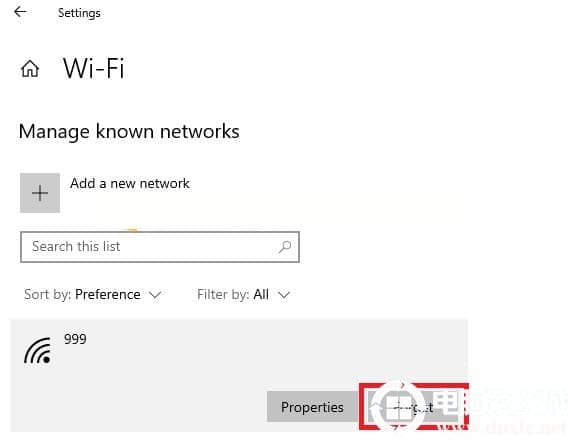 Win10系统怎么删除保存的WiFi